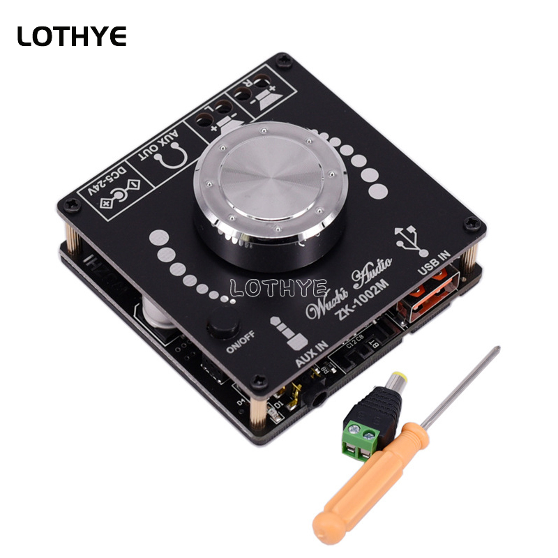 Home Theater Speaker - Bluetooth 5.0 100W+100W Power Audio Amplifier