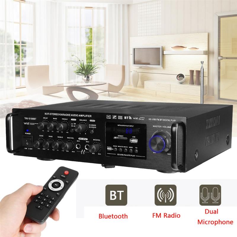 Home Cinema Yamaha - 220-240V 2000W Wireless Digital Audio Amplifier