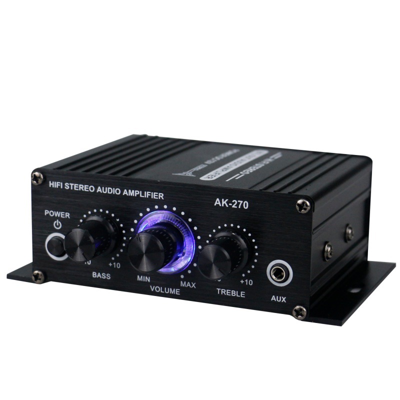 Home Cinema Choice - AK-270 HiFi Stereo Amplifier 400W 12V/24V