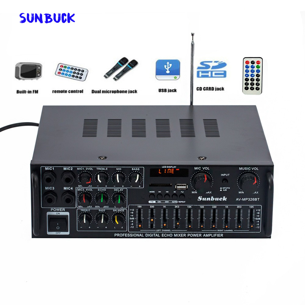 Home Cinema Yamaha - Sunbuck karaoke Sound amplifier 2.1 Channel