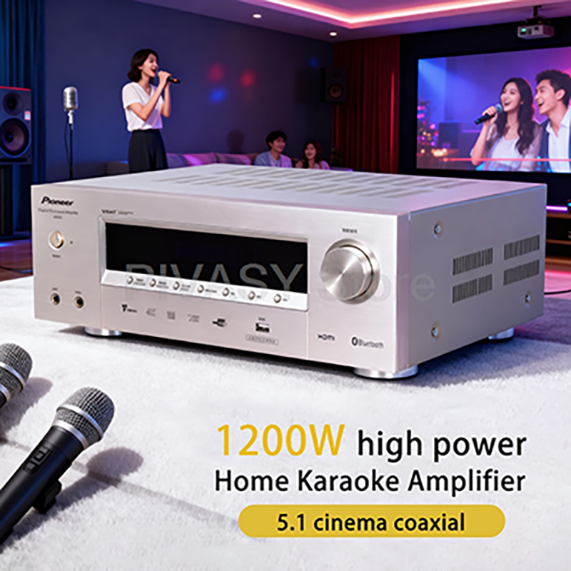 Home Cinema Yamaha - 1200W Amplifier Bluetooth Amp SNR85dB Sound