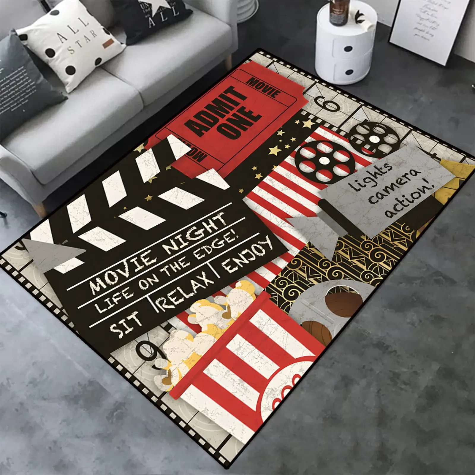 Retro cinema home cinema area  – обзор и цена Home Cinema Interiors
