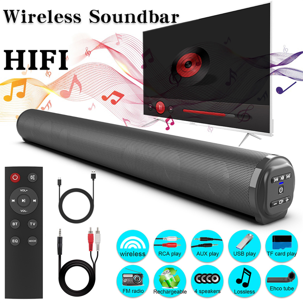 Sound Bar TV Sound System Blue – обзор и цена Home Cinema Audio System