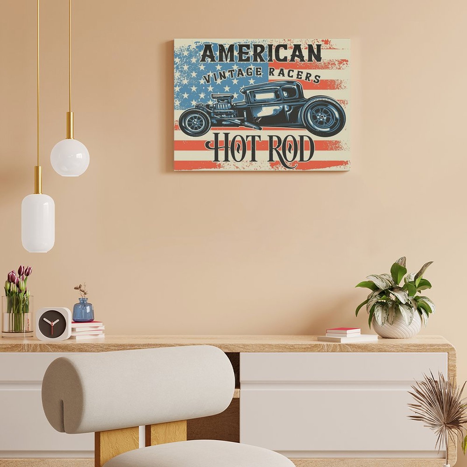American Hot Rod Canvas Painti – обзор и цена Home Cinema In