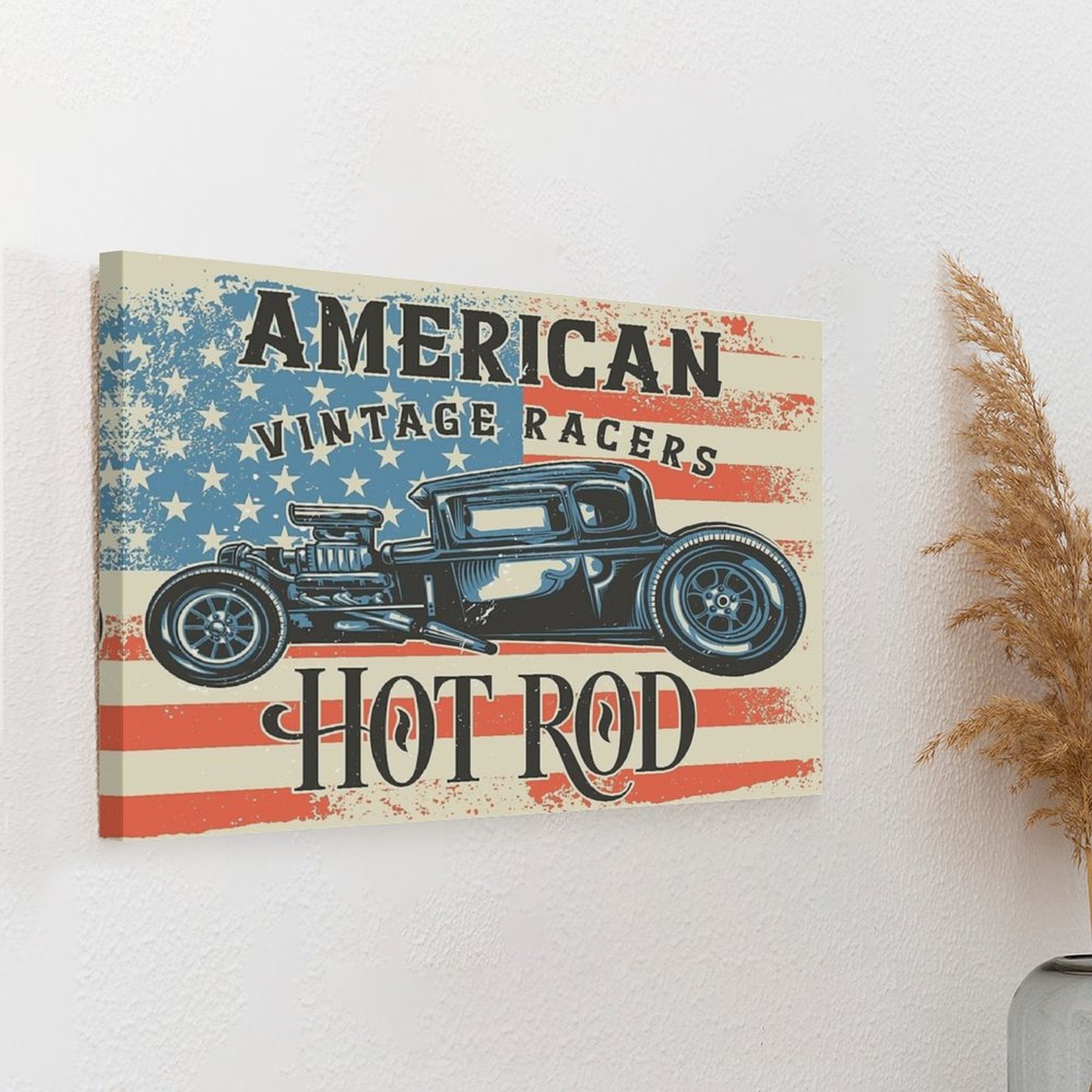 American Hot Rod Canvas Painti – обзор и цена Home Cinema In