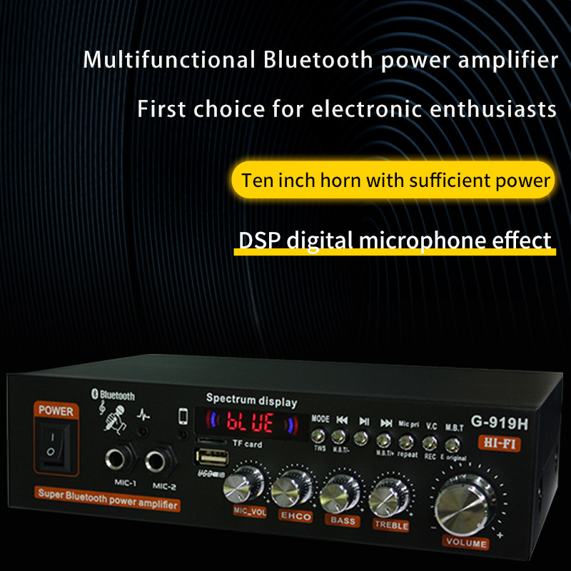 G-919H 1000W Home Power Amplif – обзор и цена Home Cinema Audio System