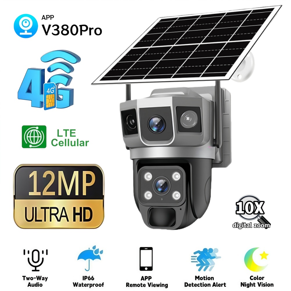 4G Camera Outdoor Solar Survei – обзор и цена Home Cinema Screen