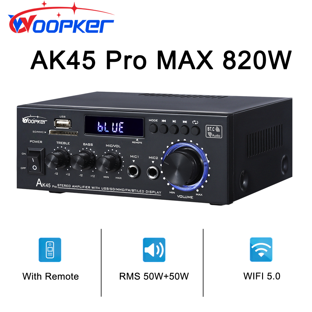 Woopker Audio Amplifier AK45/A – обзор и цена Home Cinema Yamaha