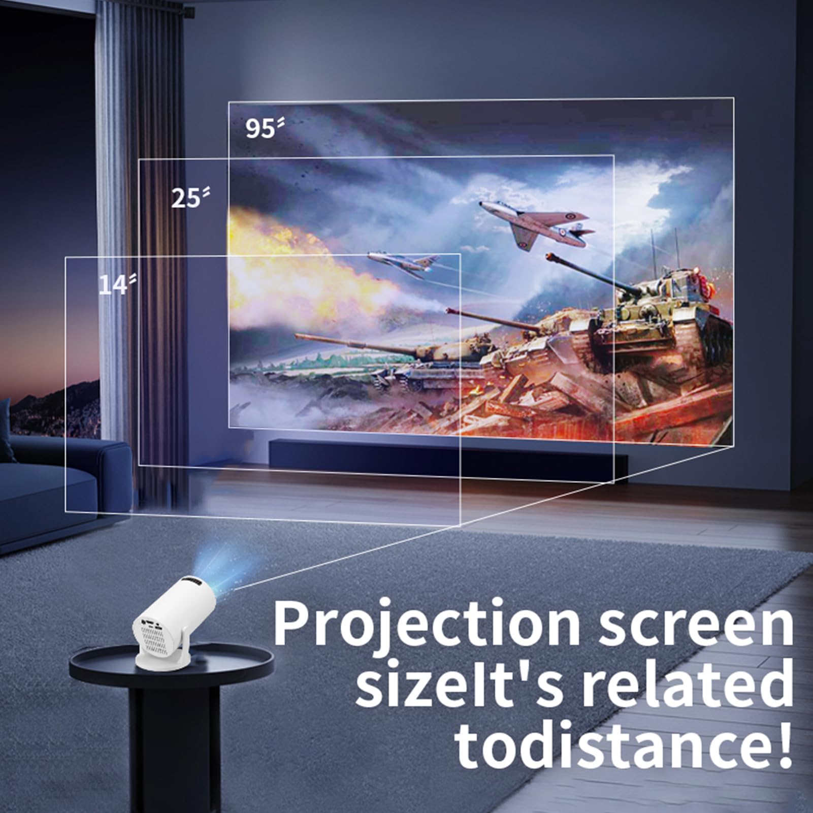 M5 8K Wifi 6 Projector Ultra H – обзор и цена Home Cinema Gaming