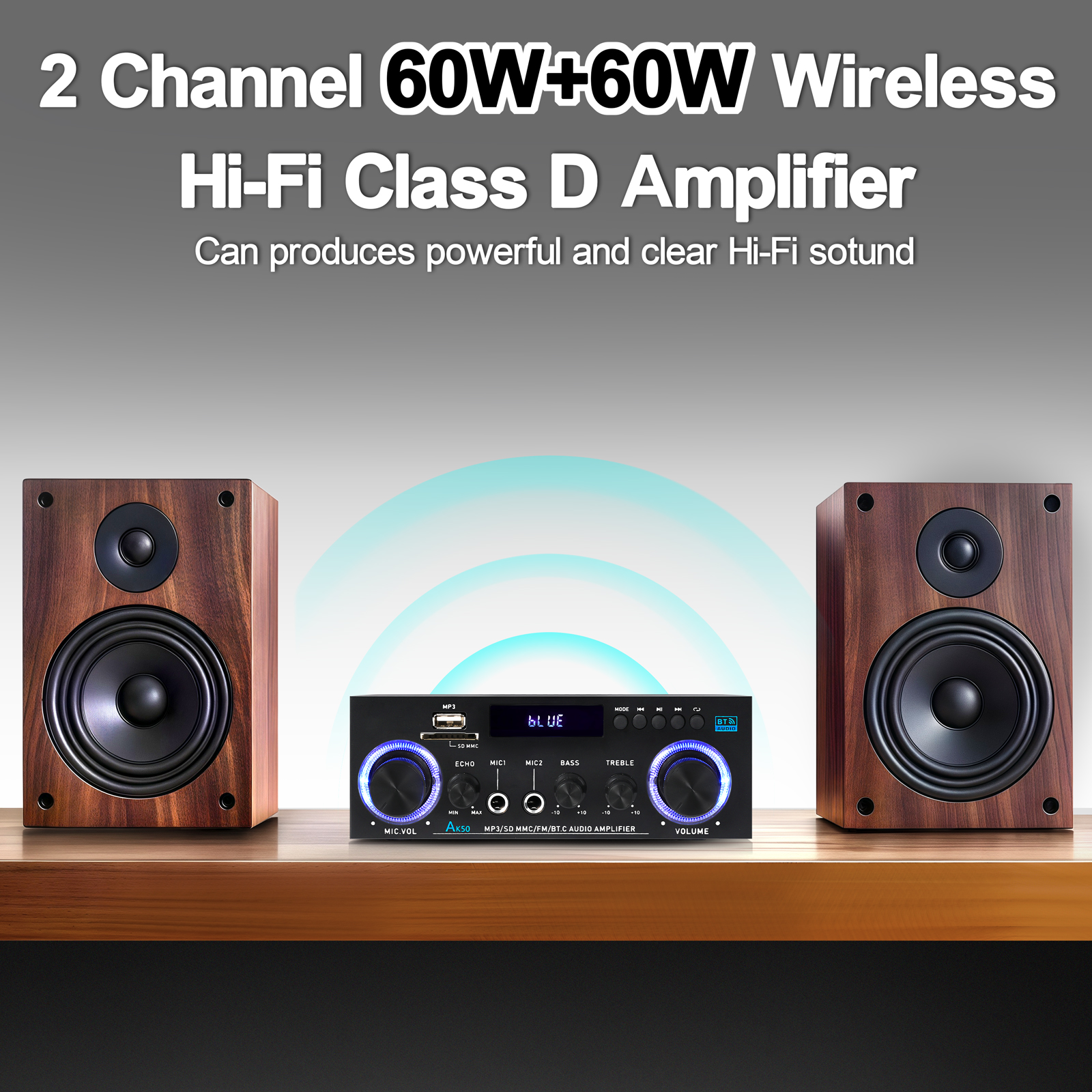 Woopker AK50 HIFI Audio Amplif – обзор и цена Home Cinema Yamaha