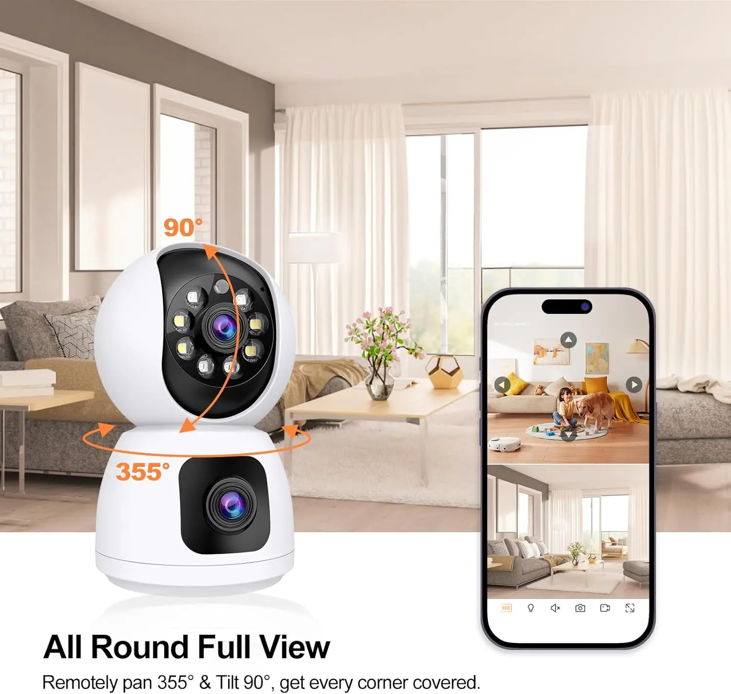 Tuya  4K 8MP HD WiFi Camera In – обзор и цена Home Cinema Screen