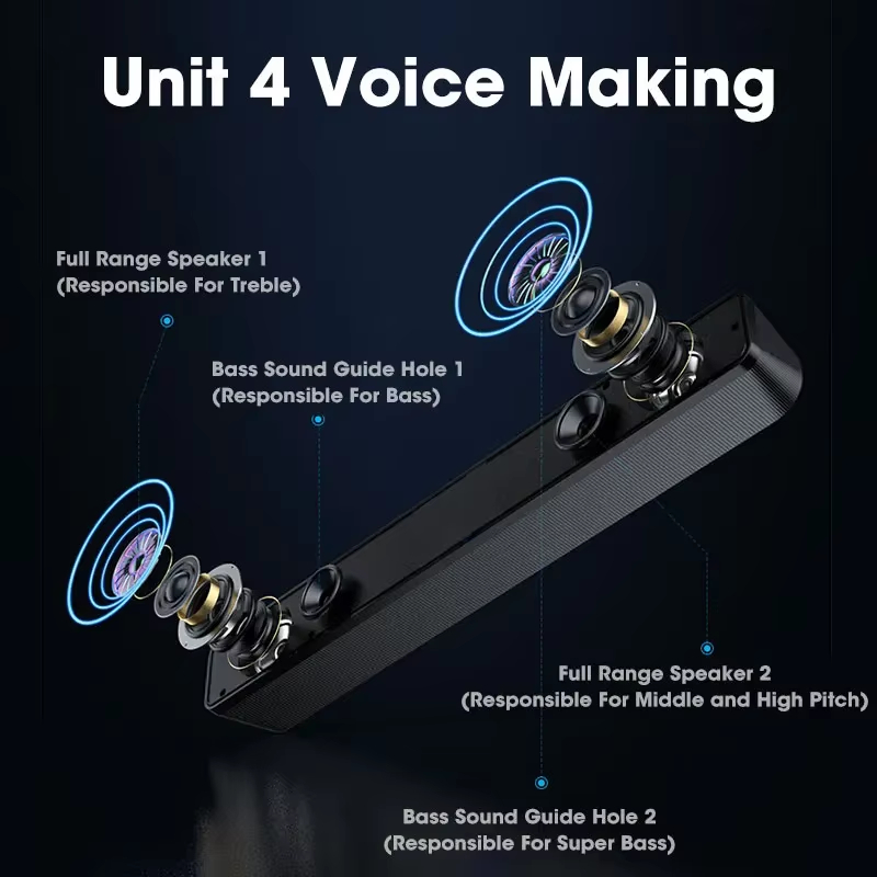 Bluetooth 5.0 4D Surround Soun – обзор и цена Home Theater Speaker