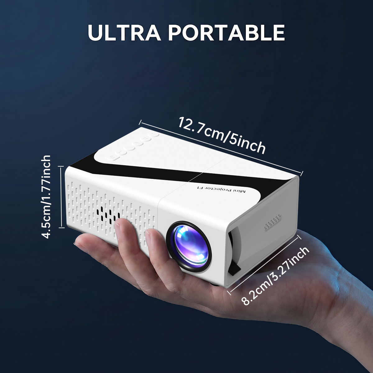 Mini Portable Projector LED Mi – обзор и цена Home Cinema Gaming