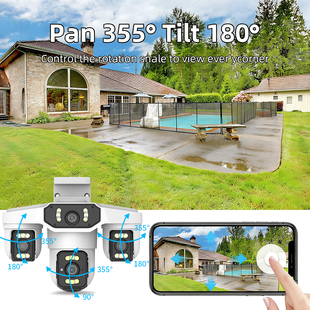 Yoosee 15MP 8K IP Camera Three – обзор и цена Home Cinema Screen