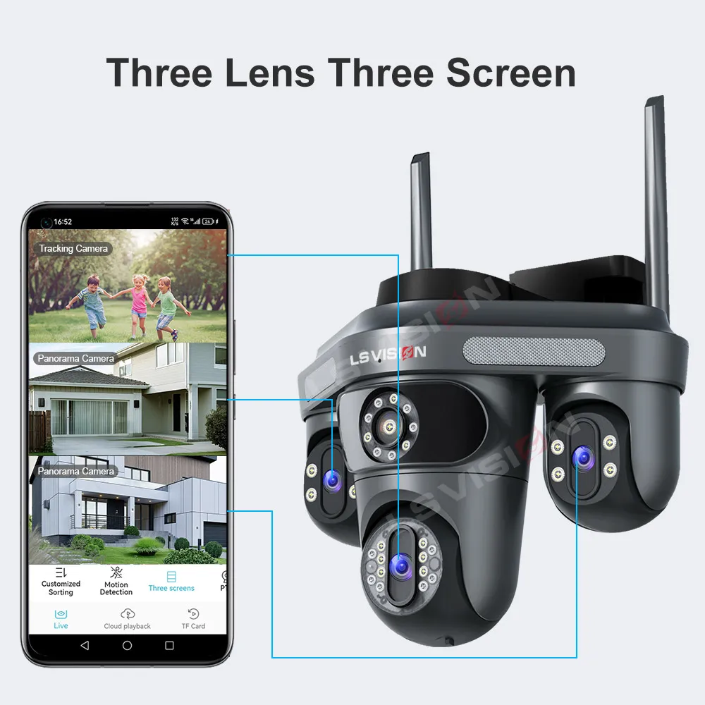 LS VISION Three Screen Camera  – обзор и цена Home Cinema Screen