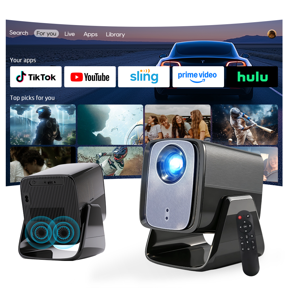 LYNCast Smart Projector with W – обзор и цена Home Cinema Gaming