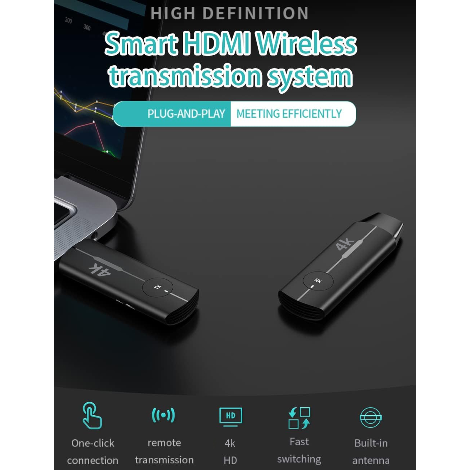100M Wireless HDMI Transmitter – обзор и цена Home Cinema Gaming