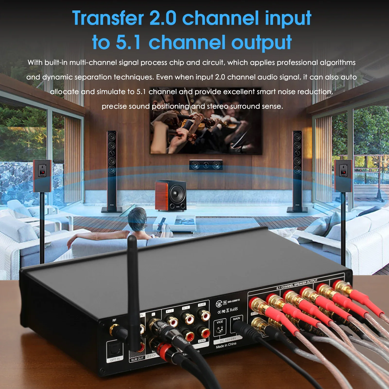 Douk Audio 5.1 Channel Digital – обзор и цена Home Cinema Yamaha