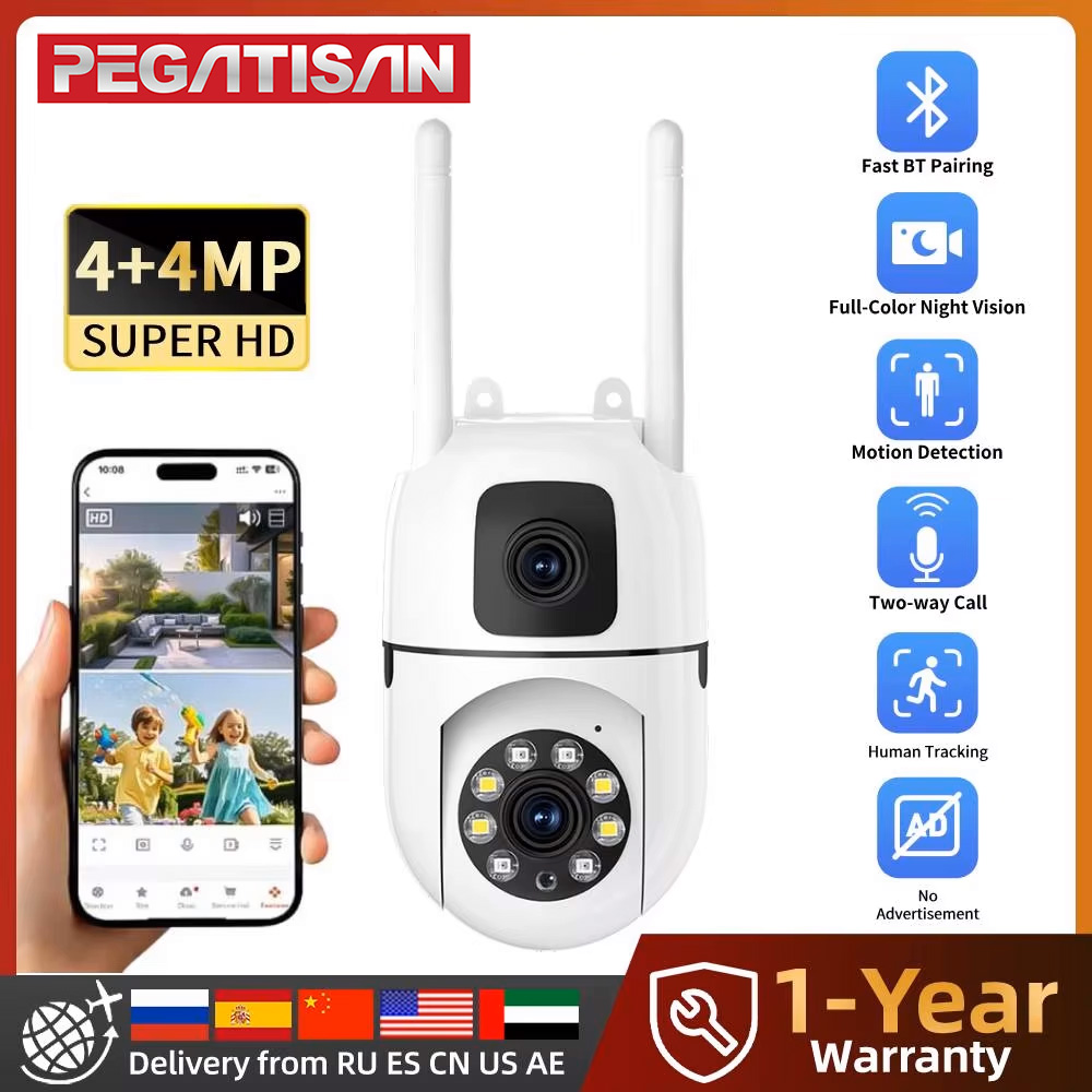 8MP HD Wifi Surveillance PTZ C – обзор и цена Home Cinema Screen