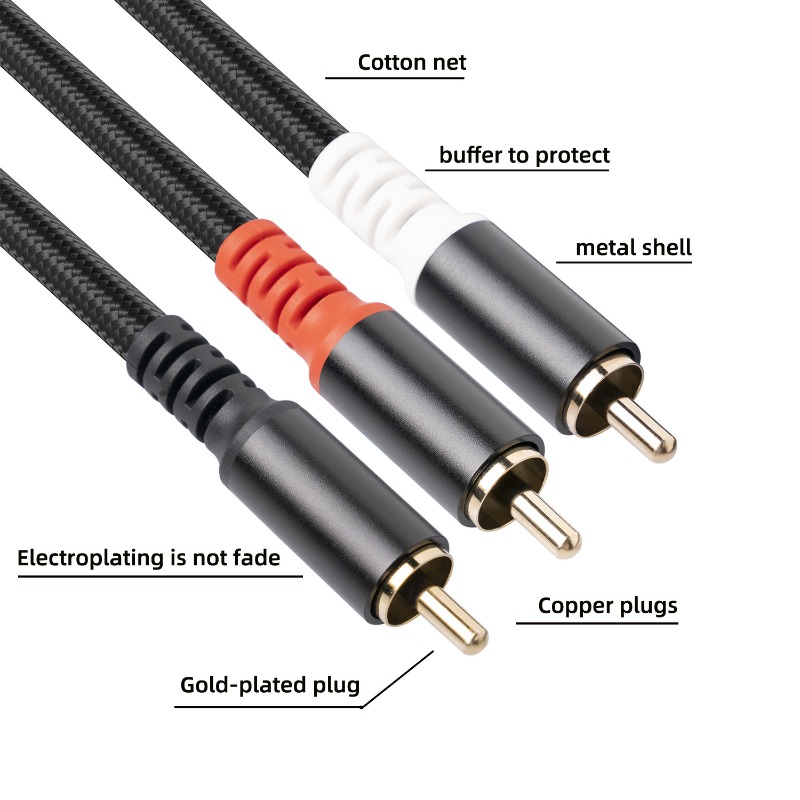 1/2/3M 1 RCA Male To 2 RCA Mal – обзор и цена Home Cinema Choice