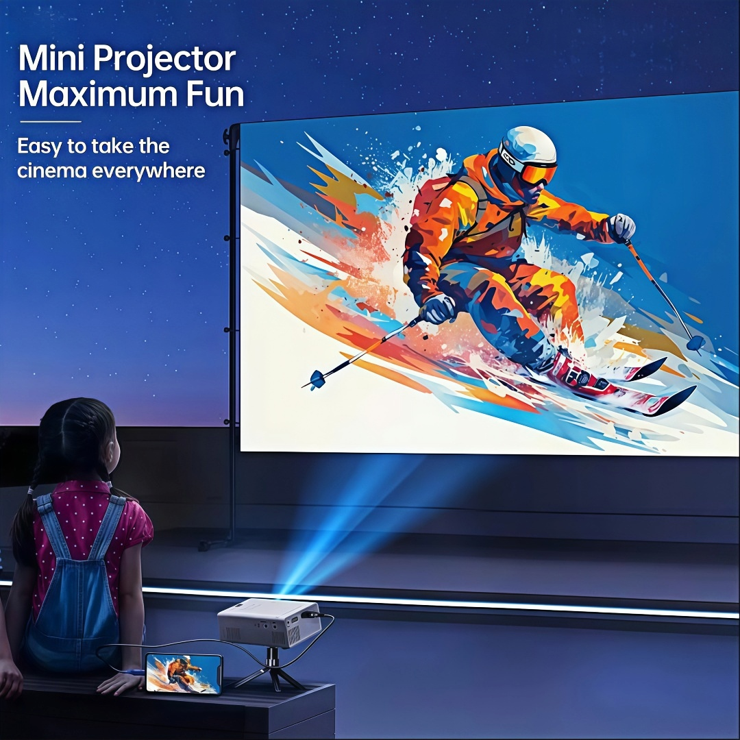XNANO Mini Projector Portable  – обзор и цена Home Cinema Gaming