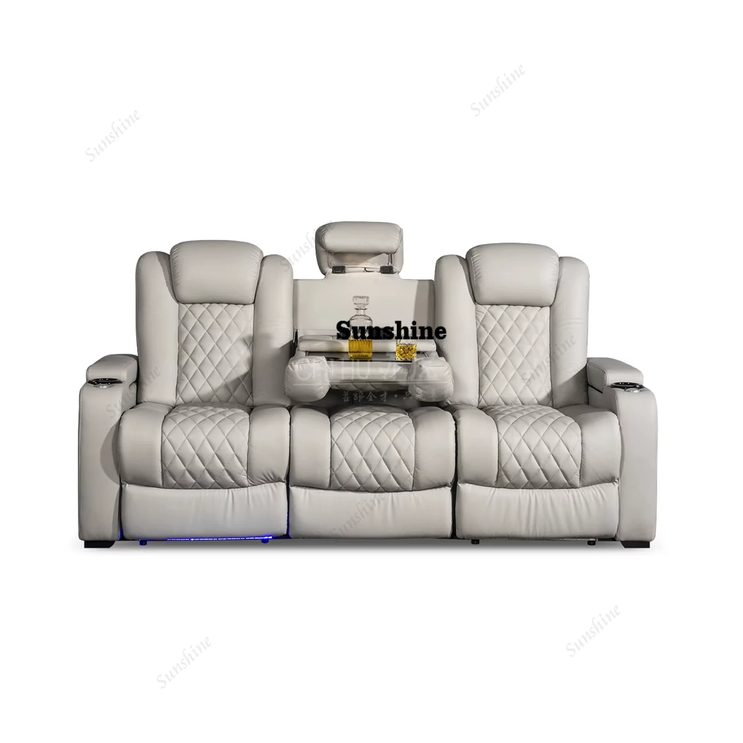 White Color 3seater Electric C – обзор и цена Home Cinema Interiors