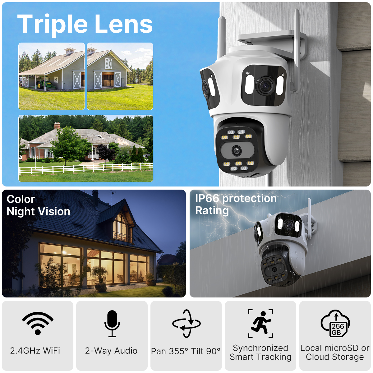 WONSDAR Three Lens Three Scree – обзор и цена Home Cinema Screen