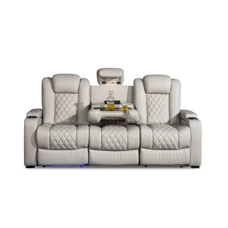 White Color 3seater Electric C – обзор и цена Home Cinema Interiors
