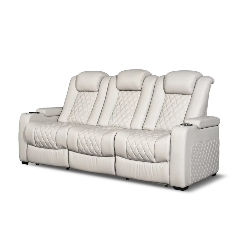 White Color 3seater Electric C – обзор и цена Home Cinema Interiors