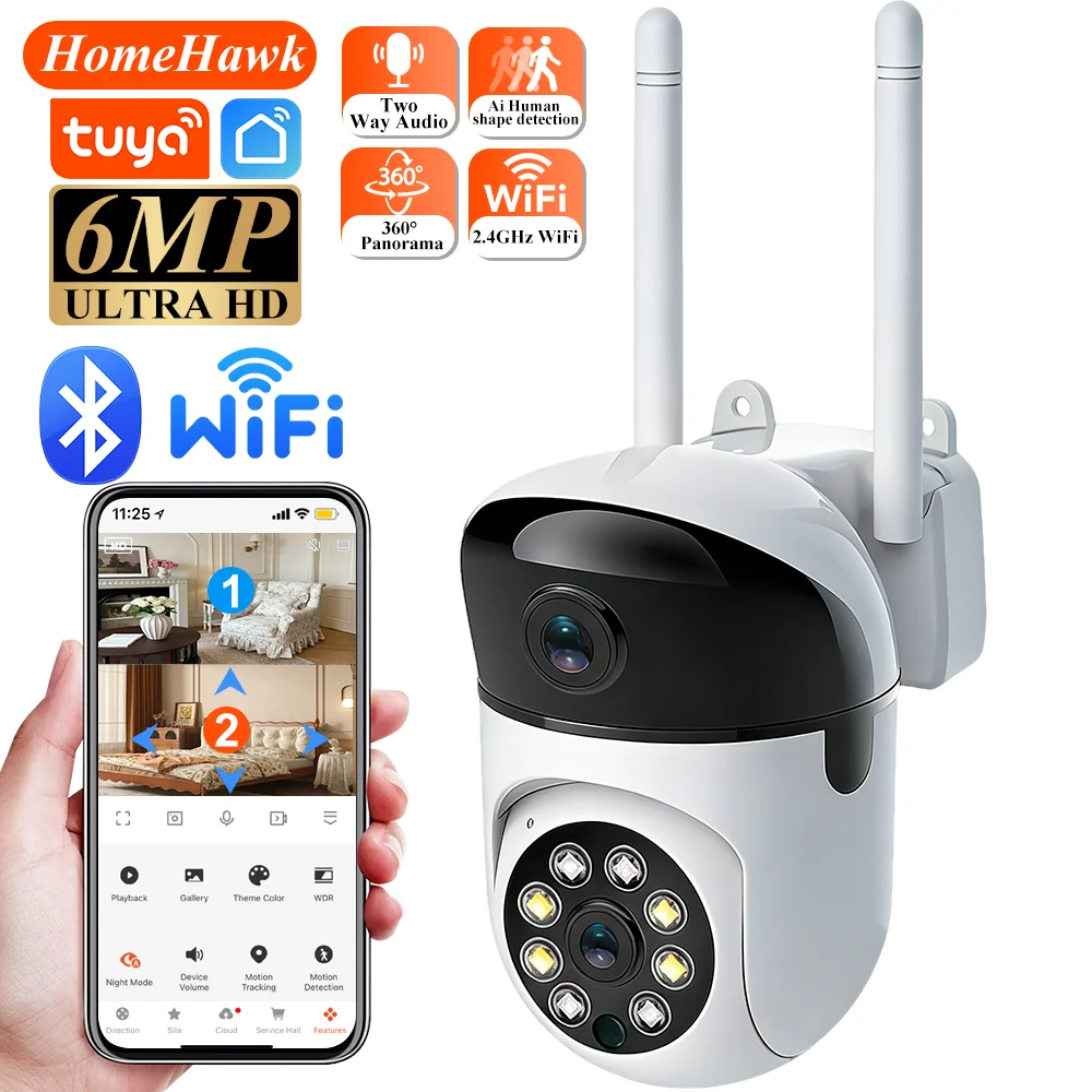Indoor Camera Wifi Tuya Smart  – обзор и цена Home Cinema Screen