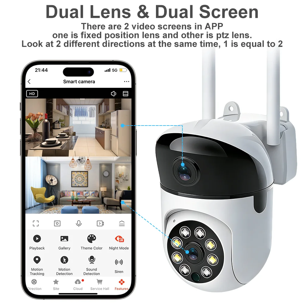 Indoor Camera Wifi Tuya Smart  – обзор и цена Home Cinema Screen