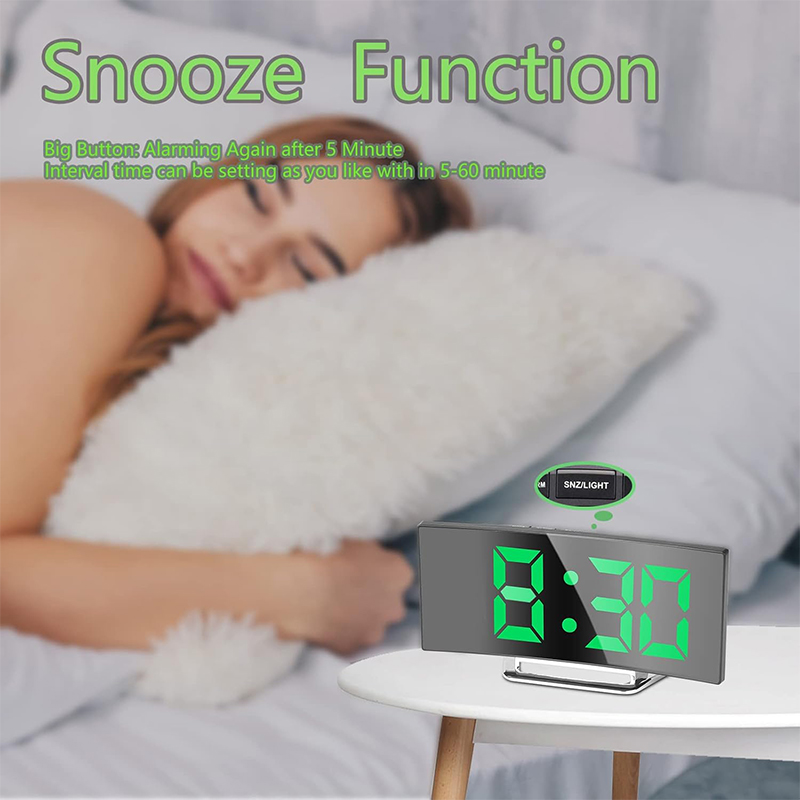 LED Digital Alarm Clock Curved – обзор и цена Home Cinema Screen