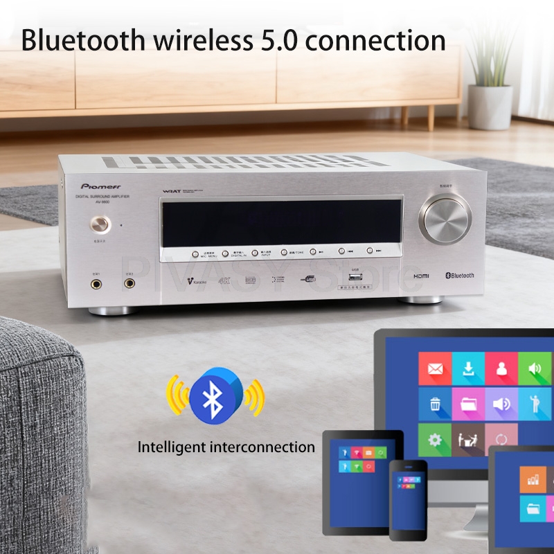 1200W Amplifier Bluetooth Amp  – обзор и цена Home Cinema Yamaha