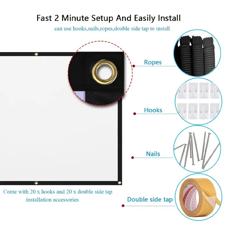 Projector Screen 16:9 Indoor/O – обзор и цена Home Cinema Screen