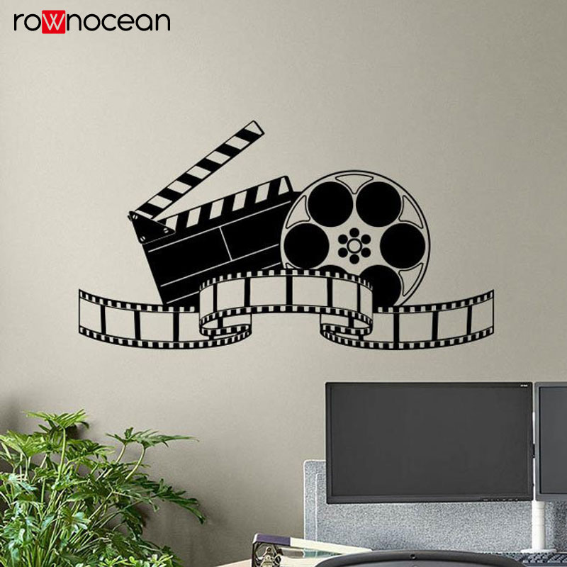 Cinema Wall Decal Movie Film T – обзор и цена Home Cinema Interiors