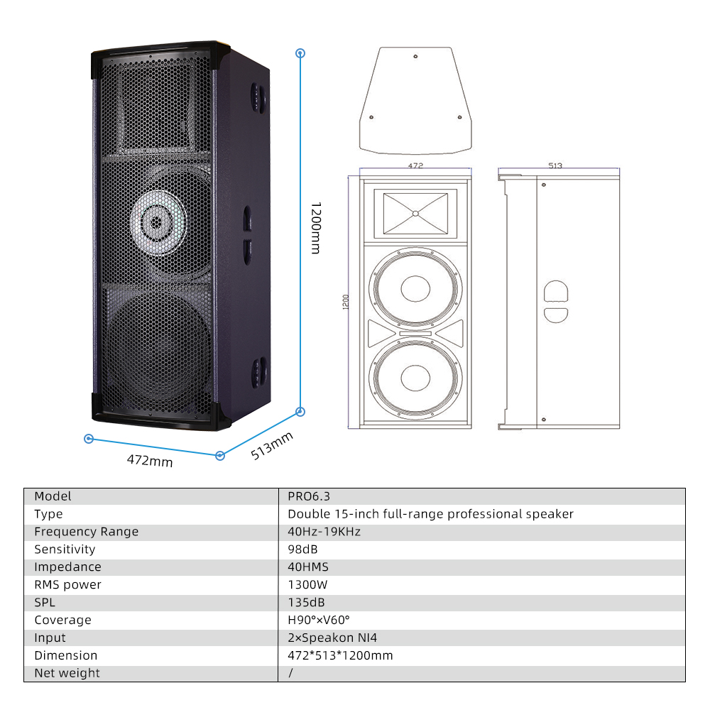 Lane PRO6.3 New Arrival Black  – обзор и цена Home Theater Speaker