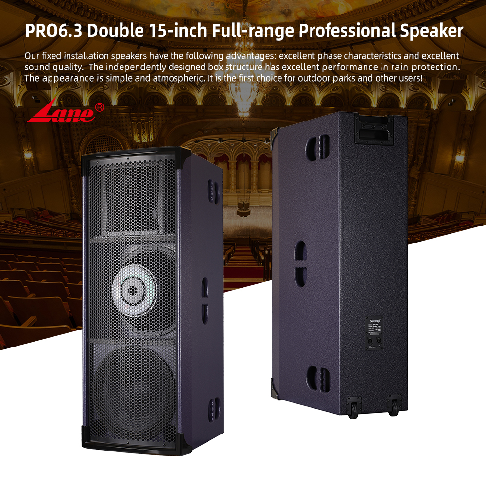 Lane PRO6.3 New Arrival Black  – обзор и цена Home Theater Speaker